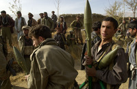 Northern Alliance soldiers begin the final push towards Kabul.