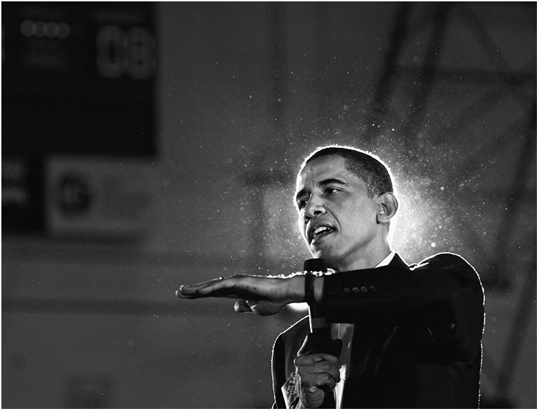 New Hampshire. : The Rise of Barack Obama : Pete Souza Photography