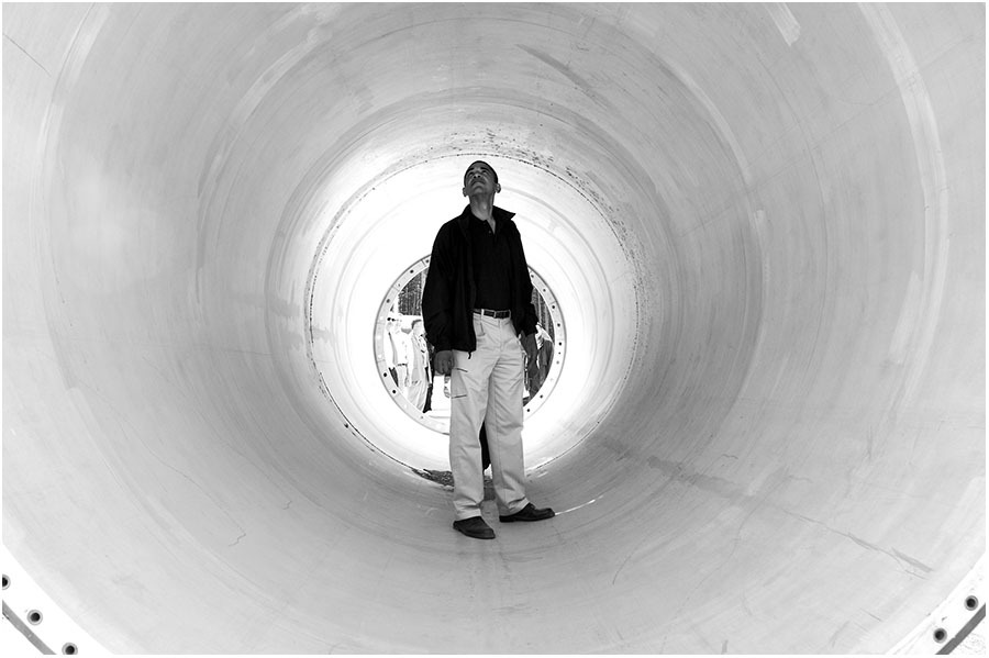 Inside a dismantled nuclear missile. : The Rise of Barack Obama : Pete Souza Photography